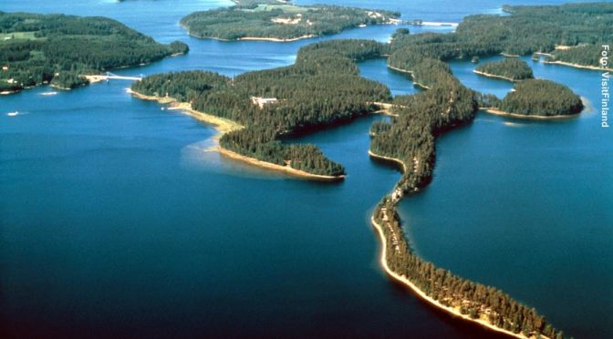 Finnland Rundreisen See