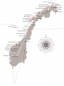Postschiffreise Norwegen
