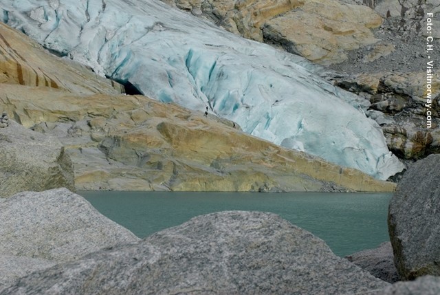 Briksdalsbreen Gletscher Norwegen