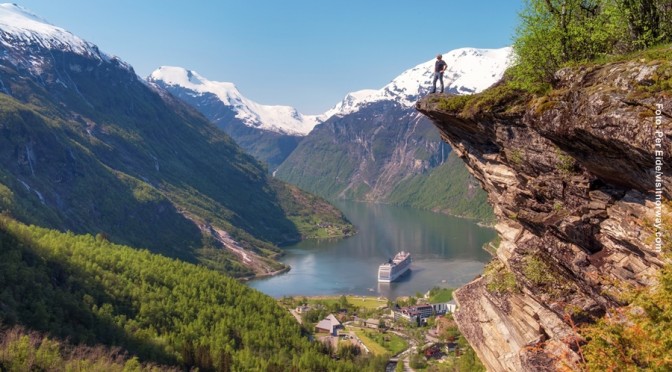 Norwegen Reise Route Fjorde