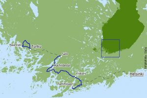 Fahrradtour Helsinki-Stockholm