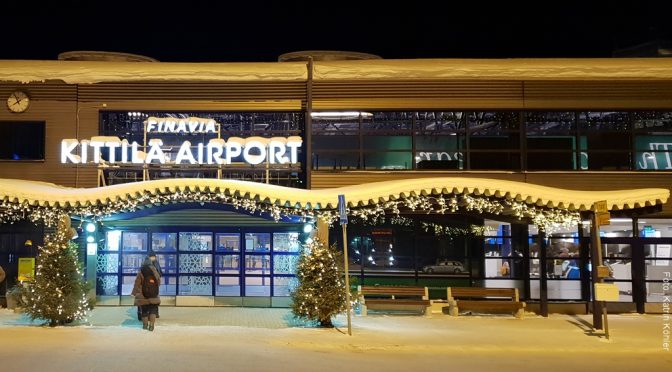 Lappland Flughafen Kittila