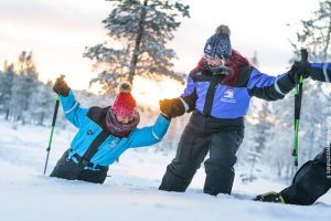 Schneeschuhwanderung Lappland