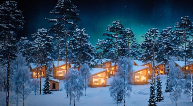 Polarlicht Zauber Finnland