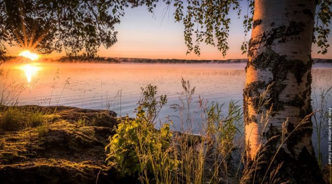 Finnland Urlaub mit Kanu und Fahrrad