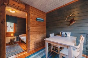 Torassieppi Hütte mit Kamin 