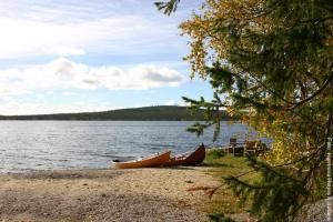 Sommer am See in Lappland