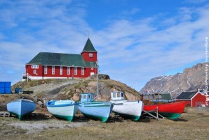 Groenland-Reisen Fischerboote   