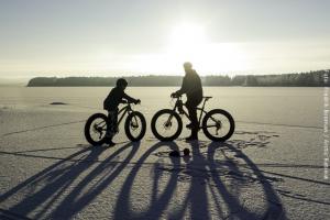 Fatbiking in Lappland
