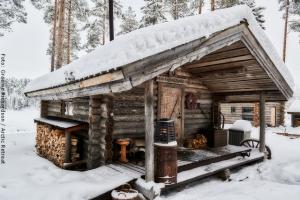 Exklusive Blockhütten in Lappland