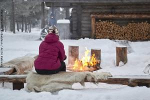 Exklusive Blockhütten in Lappland