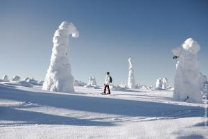 Schneeschuhwanderung Lappland Pyhae