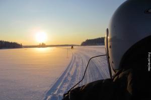 Finnland Winterurlaub See