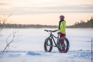 Winteraktivität Fatbiking