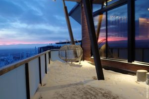 Hilltop Hotel Iso-Syote Terrasse