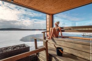 Hotel Jeris Arktische Sauna-Welt mit Seeblick