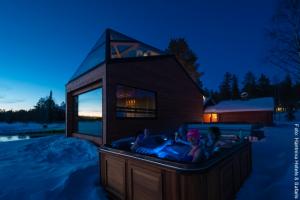 Hotel Jeris Jacuzzi und private Panorama Sauna