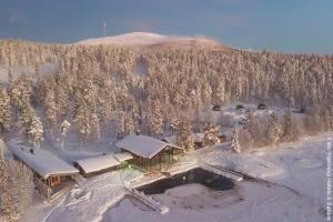 Hotel Jeris Arktische Sauna Wet von oben