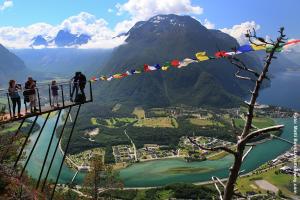 Norwegen Romsdalstreppe
