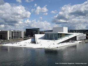 Norwegen Oslo Oper