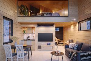 Polarlicht Zauber Finnland Glas-Suite