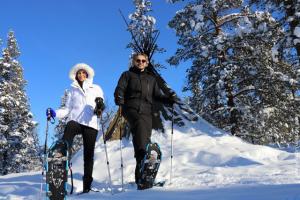 Schneeschuhwanderung Lappland